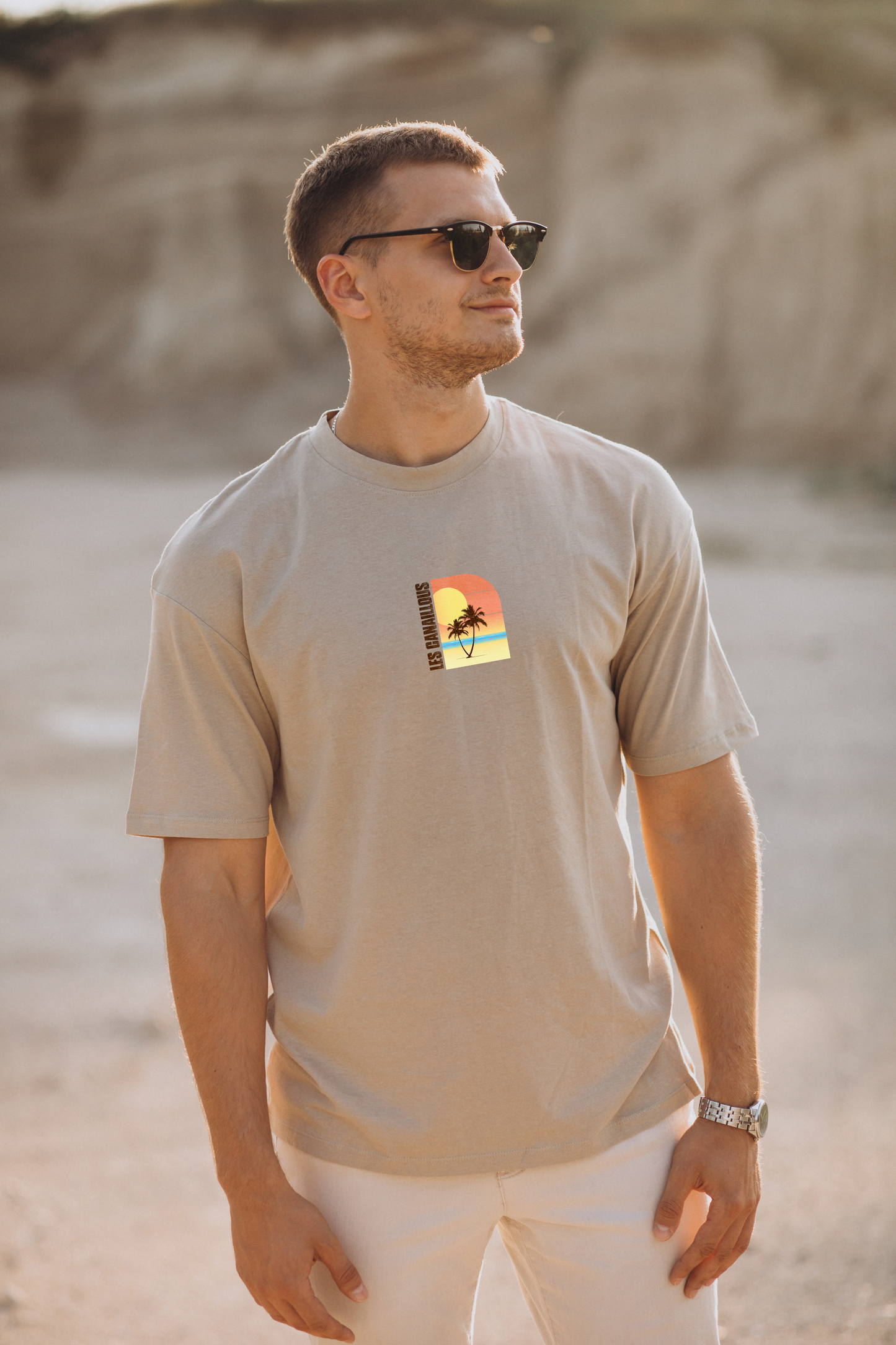 T-shirt SunSet - Unisexe - Les Canaillous