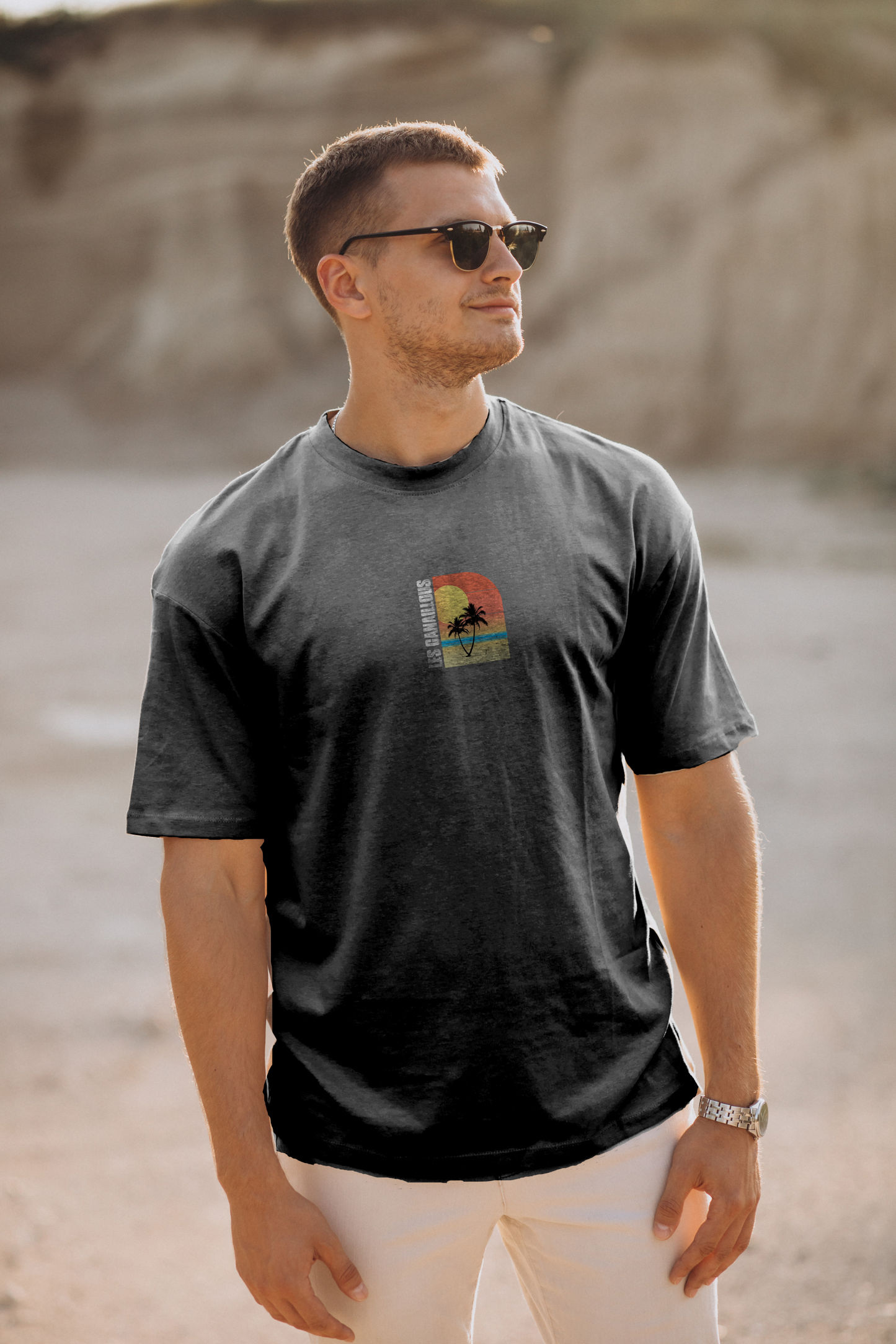 T-shirt SunSet - Unisexe - Les Canaillous